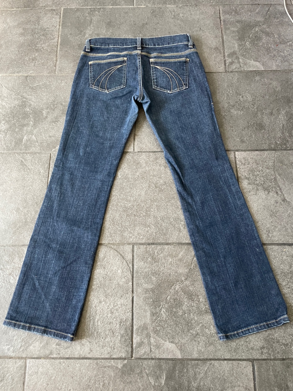 DKNY JEANS Soho Bootcut Dark Wash Denim Low Rise Jeans Vintage Y2K Size 29